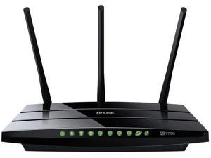 TP-LINK Archer C7 AC1750 Dual Band Wireless AC Gigabit Router, 2.4GHz 450Mbps+5Ghz 1350Mbps, 2 USB Ports, IPv6, Guest Network - 2.40 GHz ISM Band - 5 GHz UNII Band - 1750 Mbps Wireless Speed - 4 x Net TP-LINK Archer C7 AC1750 Dual Band Wireless AC Gigabit Router, 2.4GHz 450Mbps+5Ghz 1350Mbps, 2 USB Ports, IPv6, Guest Network - 2.40 GHz ISM Band - 5 GHz UNII Band - 1750 Mbps Wireless Speed - 4 x Net