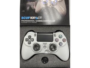 SCUF IMPACT - Gaming Controller for PS4 - Light Gray (Wolf Gray)
