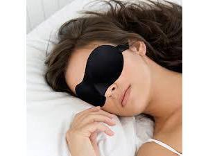 Sweet Dreams Contoured Sleep Mask with Earplugs, Black Sweet Dreams Contoured Sleep Mask with Earplugs, Black