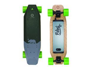 BLINK S-R - Single Hub Motor Electric Skateboard with 7 Mile Range, 16 MPH Top Speed, 600W, Canadian Maple Wood BLINK S-R - Single Hub Motor Electric Skateboard with 7 Mile Range, 16 MPH Top Speed, 600W, Canadian Maple Wood