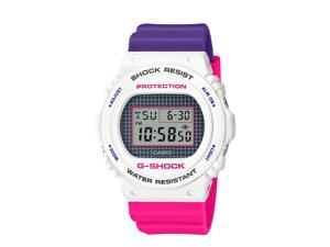 Casio G-Shock DW5700THB LE Digital Resin White/Purple/Pink Watch DW5700THB-7