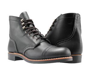 Red Wing Heritage Iron Ranger 6-Inch 3066 Black Boundary Women's Boots 03066 Size 6B Red Wing Heritage Iron Ranger 6-Inch 3066 Black Boundary Women's Boots 03066 Size 6B