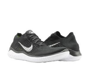 Nike Free RN Flyknit 2018 Black/White Men's Running Shoes 942838-001 Size 12 Nike Free RN Flyknit 2018 Black/White Men's Running Shoes 942838-001 Size 12