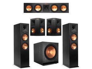 Klipsch 5.1 Ebony System with 2 RP-280F, 1 RP-450C, 2 RP-250S, 1 SPL-150 Sub Klipsch 5.1 Ebony System with 2 RP-280F, 1 RP-450C, 2 RP-250S, 1 SPL-150 Sub
