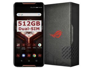 ASUS ROG Gaming Phone ZS600KL 8GBRAM, 512GB Storage, Dual-SIM (GSM Only, No CDMA) Factory Unlocked 4G Smartphone (Black) ASUS ROG Gaming Phone ZS600KL 8GBRAM, 512GB Storage, Dual-SIM (GSM Only, No CDMA) Factory Unlocked 4G Smartphone (Black)