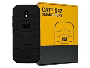 Caterpillar CAT S42 Dual-SIM 32GB Rugged (GSM Only | No CDMA) Factory Unlocked 4G Smartphone (Black) - International Version