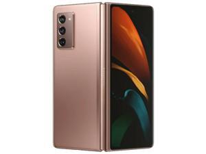 Samsung Galaxy Z Fold2 5G SM-F916B 256GB ROM + 12GB RAM (No CDMA | GSM Only) Factory Unlocked Smartphone - International Version - Mystic Bronze Samsung Galaxy Z Fold2 5G SM-F916B 256GB ROM + 12GB RAM (No CDMA | GSM Only) Factory Unlocked Smartphone - International Version - Mystic Bronze