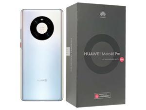 Huawei Mate 40 Pro 5G DUAL-SIM 256GB (GSM Only | No CDMA) Factory Unlocked Android Smartphone - Silver Huawei Mate 40 Pro 5G DUAL-SIM 256GB (GSM Only | No CDMA) Factory Unlocked Android Smartphone - Silver