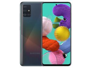 Samsung Galaxy A51 SM-A515F Dual-SIM 128GB (GSM Only | No CDMA) Factory Unlocked 4G/LTE Smartphone (Prism Crush Black) - International Version