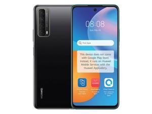 Huawei P Smart (2021) Dual-SIM 128GB ROM + 4GB RAM (GSM Only | No CDMA) Factory Unlocked 4G/LTE Smartphone (Midnight Black) - International Version