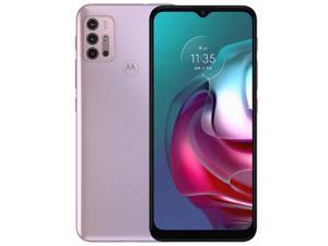 Motorola Moto G30 PAML0017GB Dual-SIM 128GB ROM + 4GB RAM (GSM Only | No CDMA) Factory Unlocked 4G/LTE Smartphone (Pastel Sky/White) - International Version Motorola Moto G30 PAML0017GB Dual-SIM 128GB ROM + 4GB RAM (GSM Only | No CDMA) Factory Unlocked 4G/LTE Smartphone (Pastel Sky/White) - International Version