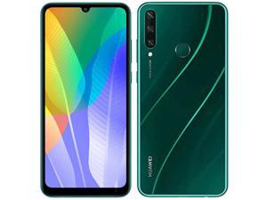 Huawei Y6p DualSIM 64GB ROM  3GB RAM GSM Only  No CDMA Factory Unlocked 4GLTE Smartphone Emerald Green  International Version