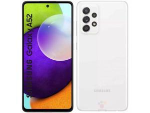 Samsung Galaxy A52 Dual-SIM 128GB + 6GB RAM (GSM Only | No CDMA) Factory Unlocked 5G Android Smartphone (White) - International Version Samsung Galaxy A52 Dual-SIM 128GB + 6GB RAM (GSM Only | No CDMA) Factory Unlocked 5G Android Smartphone (White) - International Version