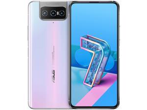 ASUS ZenFone 7 Dual-SIM 128GB ROM + 8GB RAM (GSM Only | No CDMA) Factory Unlocked 5G Android Smartphone (Pastel White) - International Version ASUS ZenFone 7 Dual-SIM 128GB ROM + 8GB RAM (GSM Only | No CDMA) Factory Unlocked 5G Android Smartphone (Pastel White) - International Version