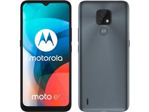 Motorola Moto E7 Dual-SIM 32GB ROM + 2GB RAM (GSM Only | No CDMA) Factory Unlocked 4G/LTE Smartphone (Mineral Grey) - International Version Motorola Moto E7 Dual-SIM 32GB ROM + 2GB RAM (GSM Only | No CDMA) Factory Unlocked 4G/LTE Smartphone (Mineral Grey) - International Version