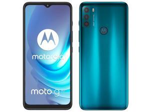 Motorola Moto G50 Dual-SIM 64GB ROM + 4GB RAM (GSM Only | No CDMA) Factory Unlocked 5G Android Smartphone (Aqua Green) - International Version Motorola Moto G50 Dual-SIM 64GB ROM + 4GB RAM (GSM Only | No CDMA) Factory Unlocked 5G Android Smartphone (Aqua Green) - International Version