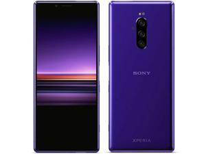 Sony Xperia 1 Dual-SIM 128GB ROM + 6GB RAM (GSM Only | No CDMA) Factory Unlocked 4G/LTE Smartphone (Purple) - International Version Sony Xperia 1 Dual-SIM 128GB ROM + 6GB RAM (GSM Only | No CDMA) Factory Unlocked 4G/LTE Smartphone (Purple) - International Version