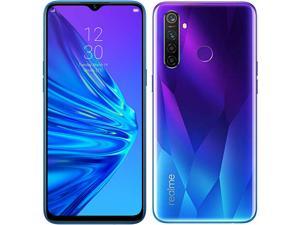 Realme 5 Pro Dual Sim 128gb Rom 8gb Ram Gsm Only No Cdma Factory Unlocked 4g Lte Smartphone Crystal Blue International Version Newegg Com