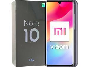 Xiaomi Mi Note 10 Lite DualSIM 64GB ROM  6GB RAM GSM Only  No CDMA Factory Unlocked 4GLTE Smartphone Midnight Black  International Version