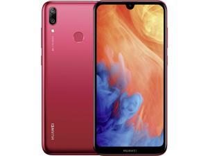 Huawei Y7 (2019) Dual-SIM 32GB ROM + 3GB RAM (GSM Only | No CDMA) Factory Unlocked 4G/LTE Smartphone (Coral Red) - International Version