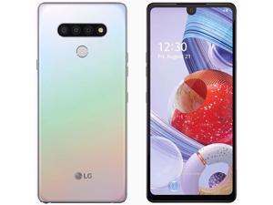 LG Stylo 6 Single-Sim 64GB ROM + 3GB RAM (GSM Only | No CDMA) Factory Unlocked 4G/LTE Smartphone (Holographic White) - International Version