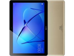 Huawei MediaPad T3 10 Single-SIM 16GB ROM + 2GB RAM 9.6" (GSM Only | No CDMA) Factory Unlocked 4G/LTE + Wi-Fi Tablet (Gold) - International Version