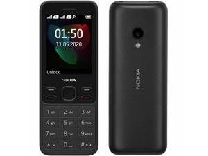 Nokia 150 (2020) Dual-SIM 4MB (GSM Only | No CDMA) Factory Unlocked 2G Cell-Phone (Black) - International Version