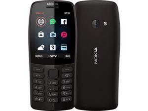 Nokia 210 DualSIM 16MB GSM Only  No CDMA Factory Unlocked 2 GSM CellPhone Black  International Version
