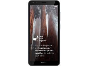 Nokia C01 Plus, 5.45" HD+ Display, 16GB + 1GB RAM, Dual-SIM Factory Unlocked 4G/LTE Android Smartphone, (GSM Only | No CDMA), International Version - (Blue)