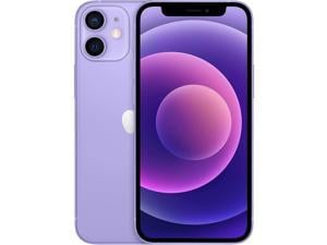 Apple iPhone 12 mini Dual-Sim 64GB ROM + 4GB RAM (GSM | CDMA) Factory Unlocked 5G SmartPhone (Purple) - International Version