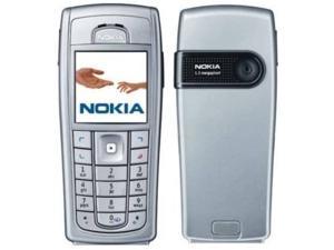 Nokia 6230i SingleSim 32MB GSM Only  No CDMA Factory Unlocked 2G GSM CellPhone Silver Grey  International Version