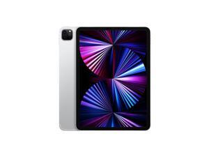 Apple iPad Pro (2021) Single-SIM 256GB ROM + 8GB RAM 11" (GSM | CDMA) Factory Unlocked 5G + WIFI Tablet (Silver) - International Version Apple iPad Pro (2021) Single-SIM 256GB ROM + 8GB RAM 11" (GSM | CDMA) Factory Unlocked 5G + WIFI Tablet (Silver) - International Version