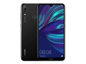 Huawei Y7 2019 DualSim 32GB ROM  3GB RAM GSM only  No CDMA Factory Unlocked 4GLTE SmartPhone MIDNIGHT BLACK  International Version