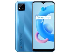 Realme C11 (2021) Dual-SIM 32GB ROM + 2GB RAM (GSM only | No CDMA) Factory Unlocked 4G/LTE SmartPhone (Cool Blue) - International Version