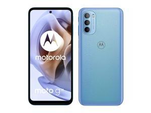 Motorola Moto G31 Dual-SIM 64GB ROM + 4GB RAM (GSM only | No CDMA) Factory Unlocked 4G/LTE SmartPhone (Baby Blue) - International Version