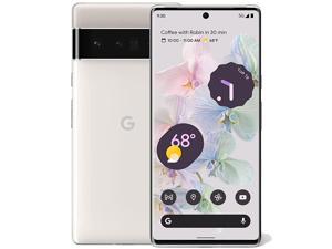 Google Pixel 6 Pro Single-SIM 256GB ROM + 12GB RAM (GSM | CDMA) Factory Unlocked 5G SmartPhone (Cloudy White) - International Version