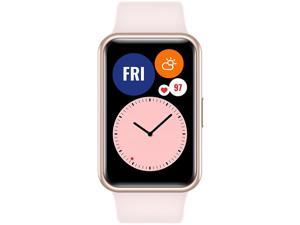 Huawei Watch Fit Bluetooth 4GB Active Version Smartwatch - Sakura Pink