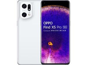 OPPO Find X5 Pro Dual-SIM 256GB ROM + 12GB RAM (GSM | CDMA) Factory Unlocked 5G SmartPhone (Ceramic White) - International Version