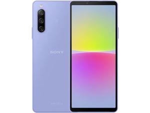 Sony Xperia 10 IV DUAL SIM 128GB ROM + 6GB RAM (GSM only | No CDMA) Factory Unlocked 5G Smartphone (Lavender) - International Version