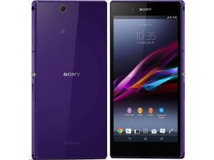 Sony Xperia Z Ultra Single-SIM 16GB ROM + 2GB RAM (GSM only | No CDMA) Factory Unlocked 4G/LTE SmartPhone (Purple) - International Version