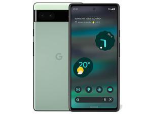 Google Pixel 6a Dual-SIM + eSIM 128GB ROM + 6GB RAM (GSM Only | No CDMA) Factory Unlocked 5G SmartPhone (Sage) - International Version