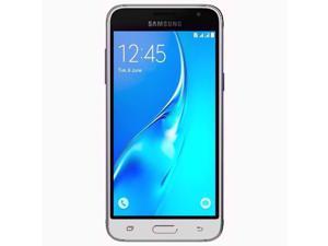 Samsung Galaxy J3 (2016) Single-SIM 8GB ROM + 1GB RAM (Only GSM | No CDMA) Factory Unlocked 4G/LTE Smartphone (White) - International Version