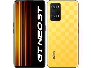 Realme GT Neo 3T Dual-SIM 128GB ROM + 8GB RAM (GSM | CDMA) Factory Unlocked 5G SmartPhone (Dash Yellow) - International Version
