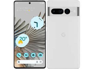 Google Pixel 7 Pro Dual-SIM 256GB ROM + 12GB RAM (GSM Only | No CDMA) Factory Unlocked 5G Smartphone (Snow) - International Version