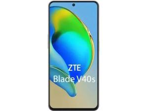 ZTE Blade V40s Dual-SIM 128GB ROM + 6GB RAM (Only GSM | No CDMA) Factory Unlocked 4G/LTE Smartphone (Black) - International Version
