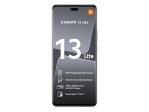 Xiaomi 13 Lite DualSIM 128GB ROM  8GB RAM Only GSM  No CDMA Factory Unlocked 5G Smartphone Black  International Version