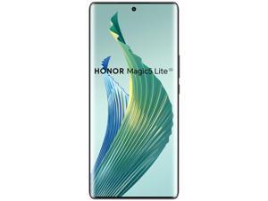 Honor Magic5 Lite DualSIM 256GB ROM  8GB RAM Only GSM  No CDMA Factory Unlocked 5G Smartphone Midnight Black  International Version