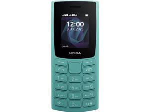 Nokia 105 2023 DualSIM Only GSM  No CDMA Factory Unlocked 2G Smartphone Cyan  International Version