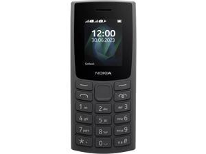 Nokia 105 2023 DualSIM Only GSM  No CDMA Factory Unlocked 2G Smartphone Charcoal  International Version
