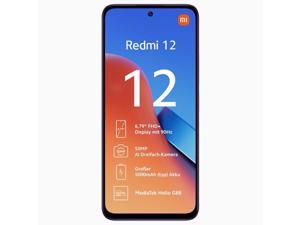 Xiaomi Redmi 12 DualSIM 128GB ROM  4GB RAM Only GSM  No CDMA Factory Unlocked 5G Smartphone Polar Silver  International Version